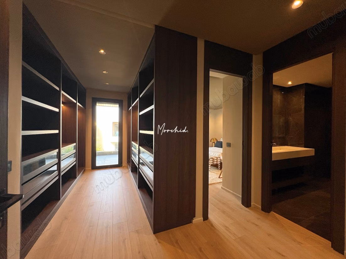 Villa neuve et rare à la location meublée, idéal pour un cadre de vie confortable et moderne à 6min du Morocco Mall