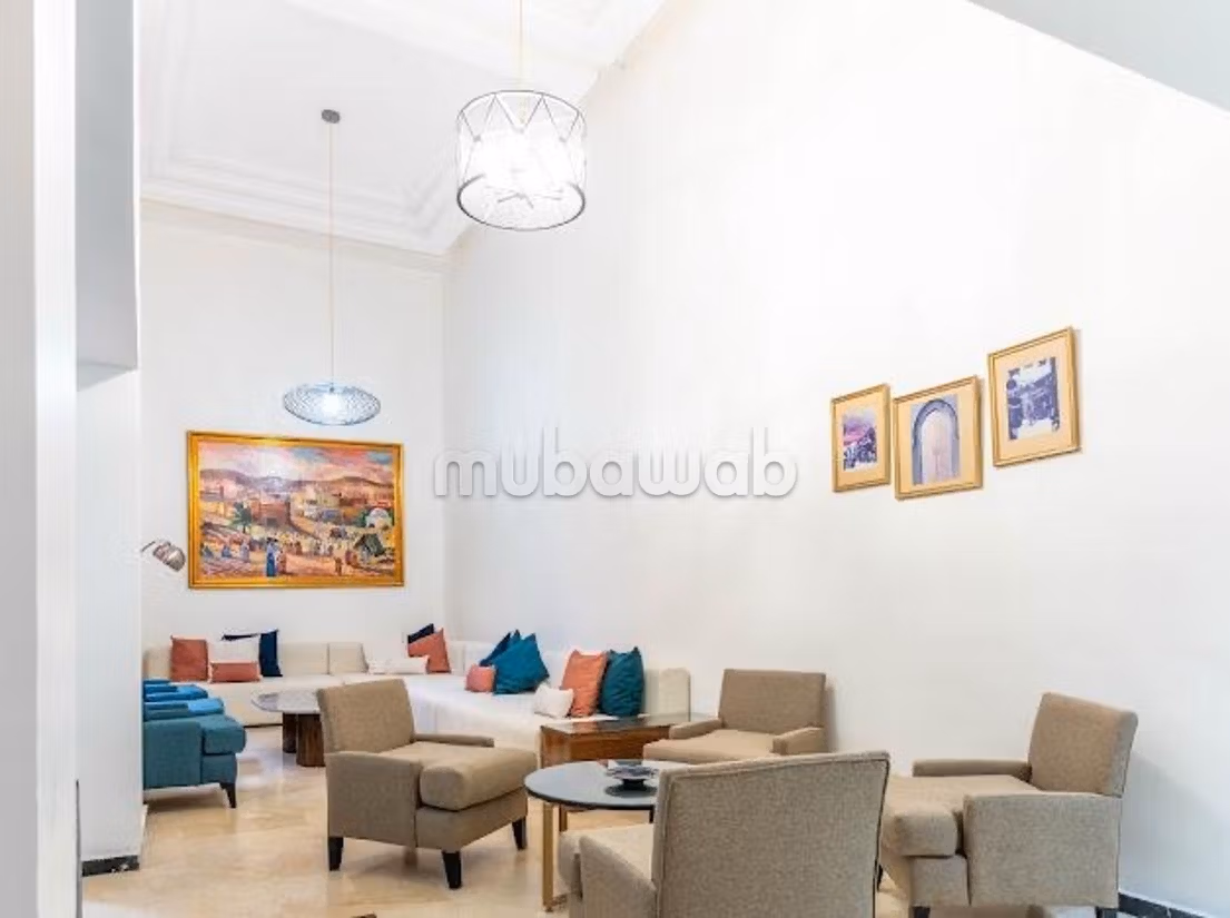 Spacious apartment for rent in Guéliz