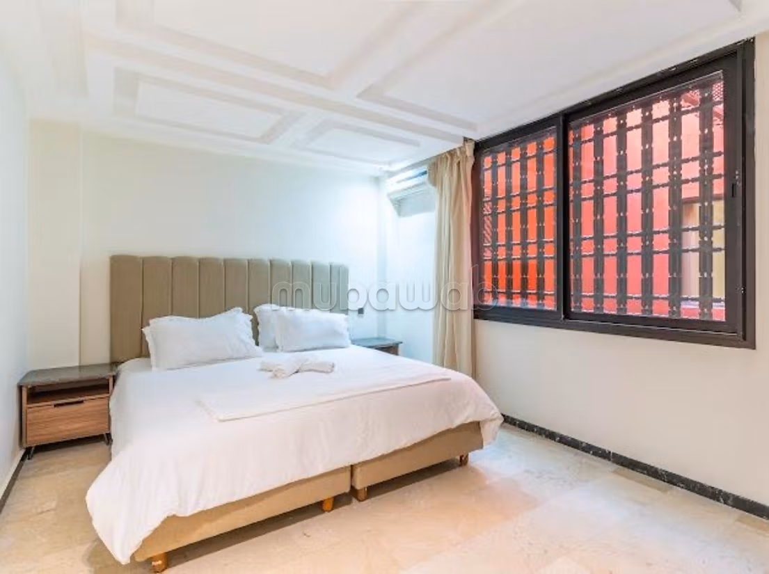 Spacious apartment for rent in Guéliz