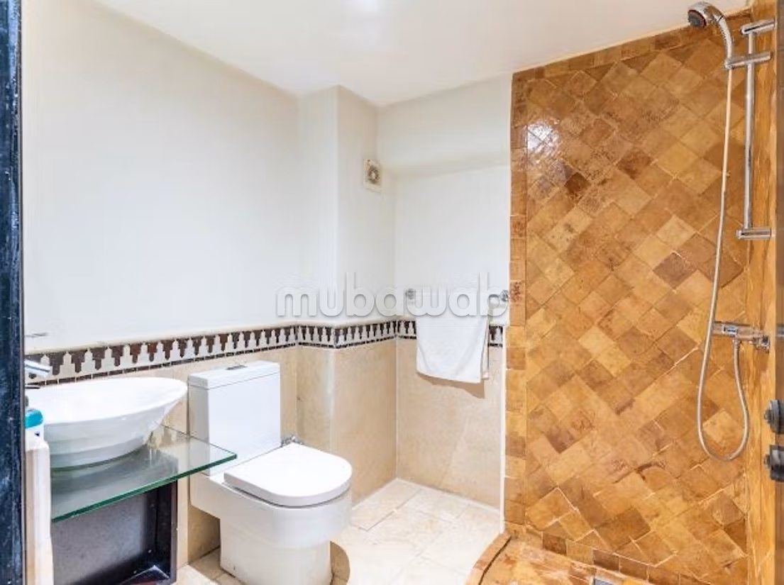 Spacious apartment for rent in Guéliz
