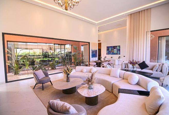 Vente villa de luxe à Route Amizmiz. Surface totale 1000 m²