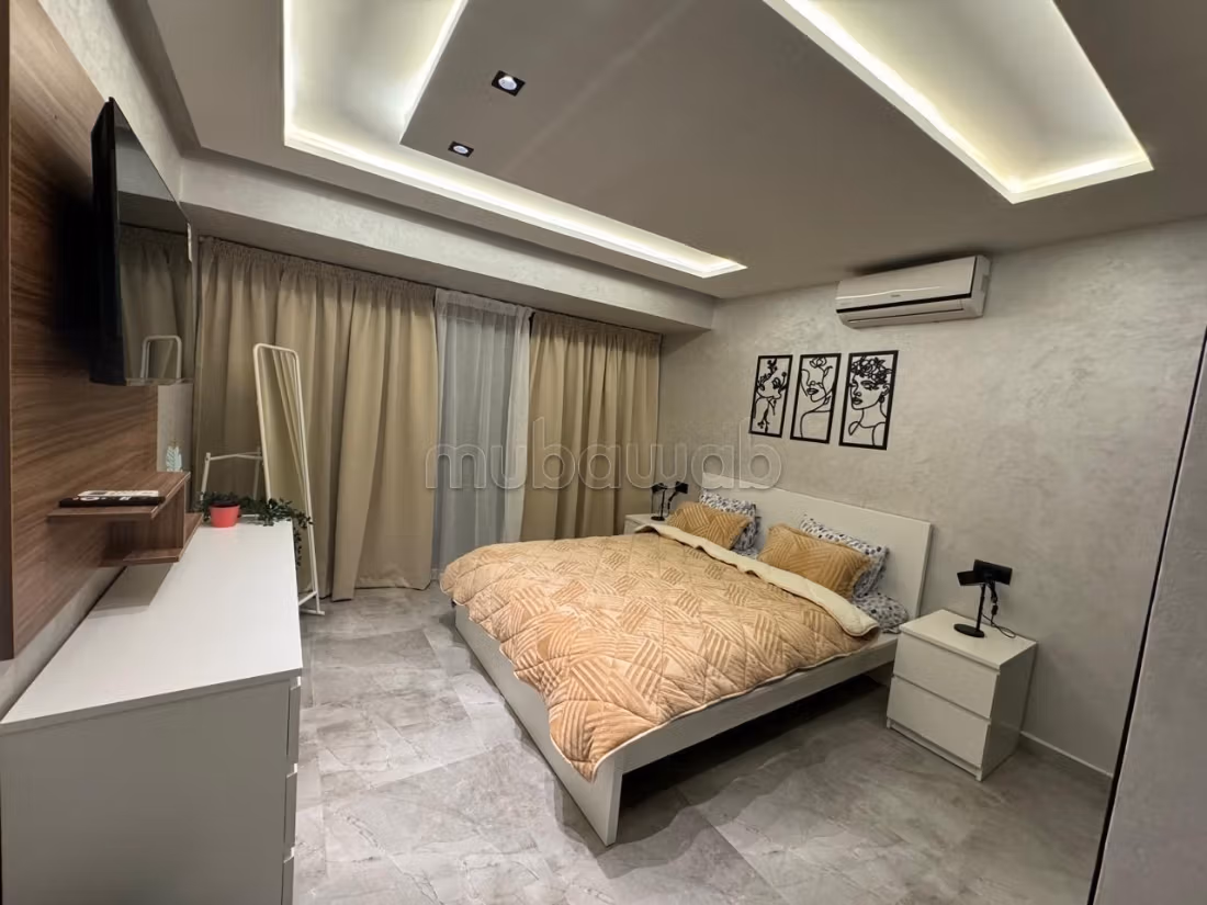 Bonito apartamento de 2 habitaciones amueblado con piscina