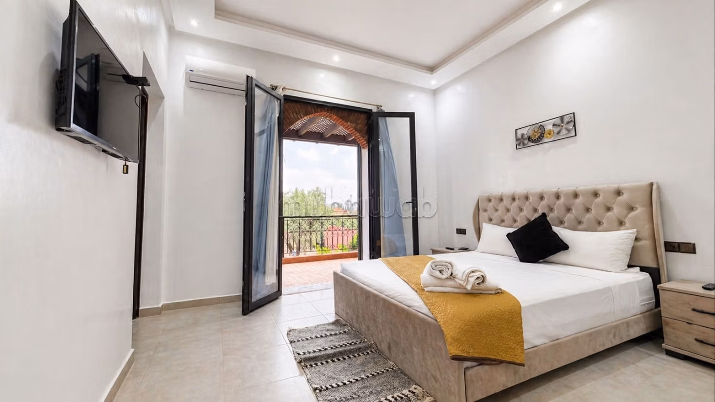 Villa pour location journalier 
route fes Marrakech