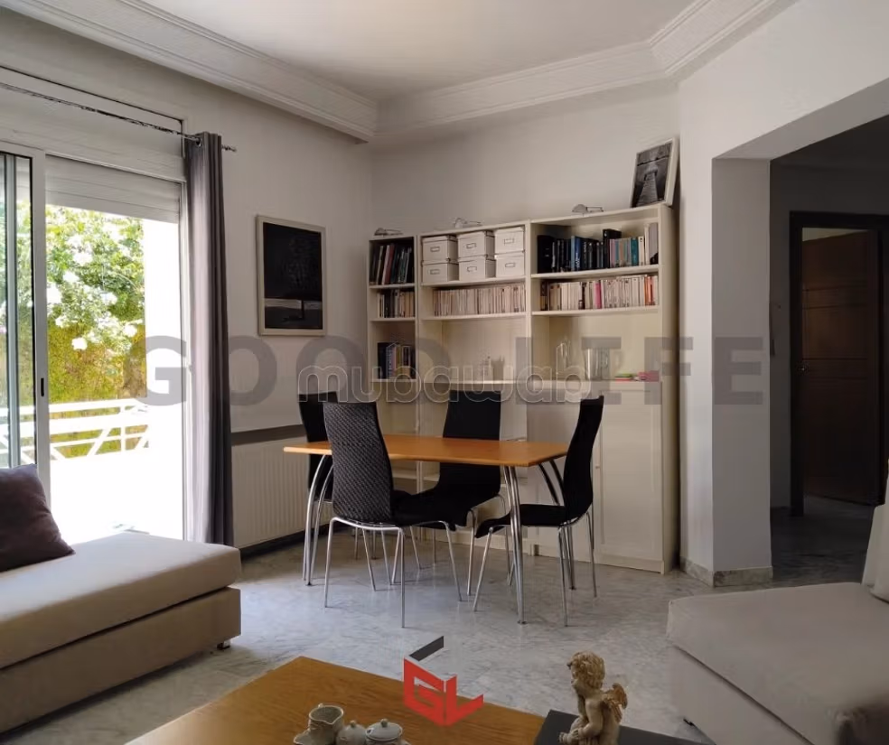 A Louer S2 Meublé avec Jardin à Sidi Daoud
