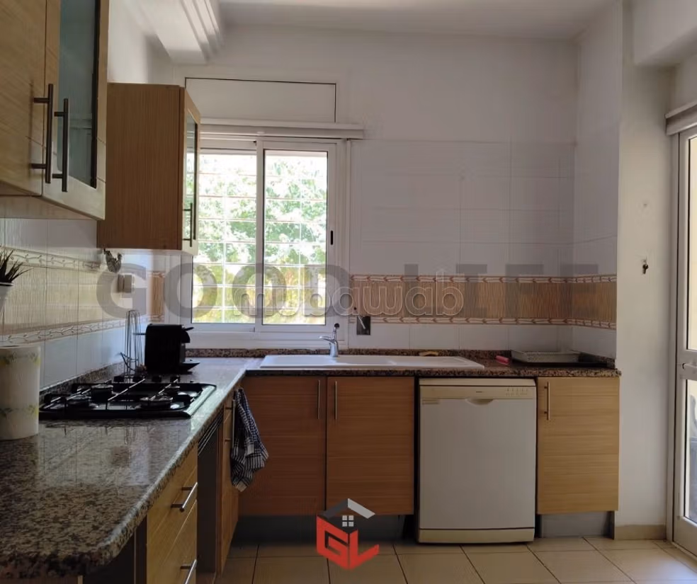 A Louer S2 Meublé avec Jardin à Sidi Daoud