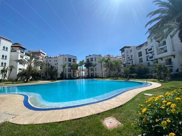 Appartements à louer à la marina agadir Secteur Touristique. Superficie 112 m². Espaces verts et ascenseur