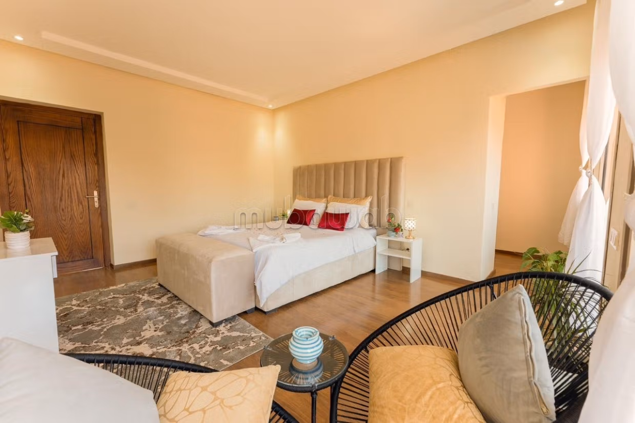 Nu te huur: villa's en luxe woningen in Riad Al Atlas. 5 Kamers. Garage en mooi terras. 