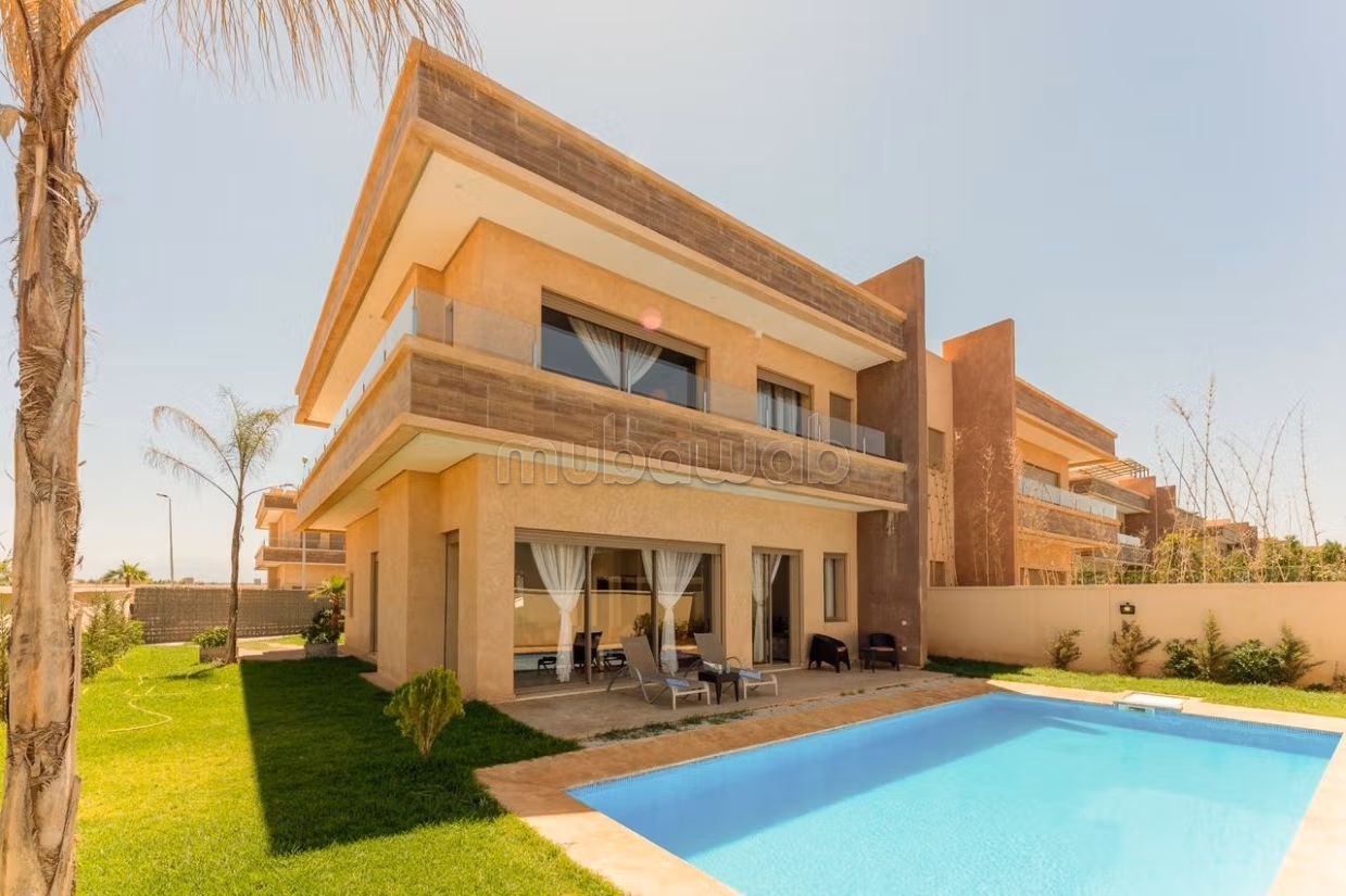 Nu te huur: villa's en luxe woningen in Riad Al Atlas. 5 Kamers. Garage en mooi terras. 