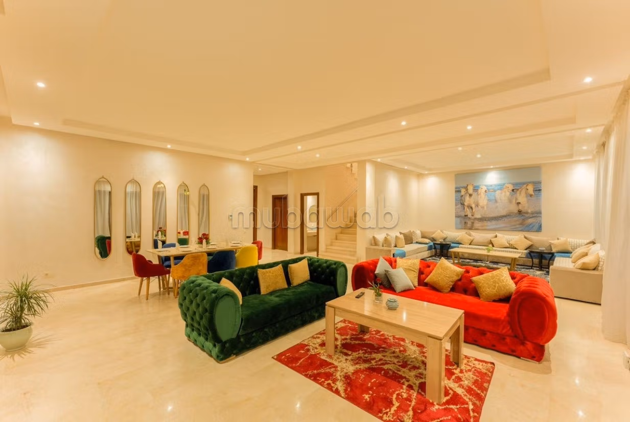 Nu te huur: villa's en luxe woningen in Riad Al Atlas. 5 Kamers. Garage en mooi terras. 