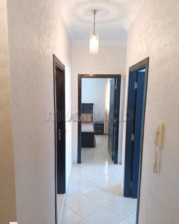 Affitto di un bellissimo appartamento a Bouskoura Ville. Superficie totale 54 m². Ammobiliato