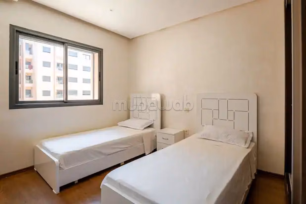 Appartement à l'achat à Hay Mabrouka. 2 chambres agréables. Porte sécurisée et chauffage central — 5