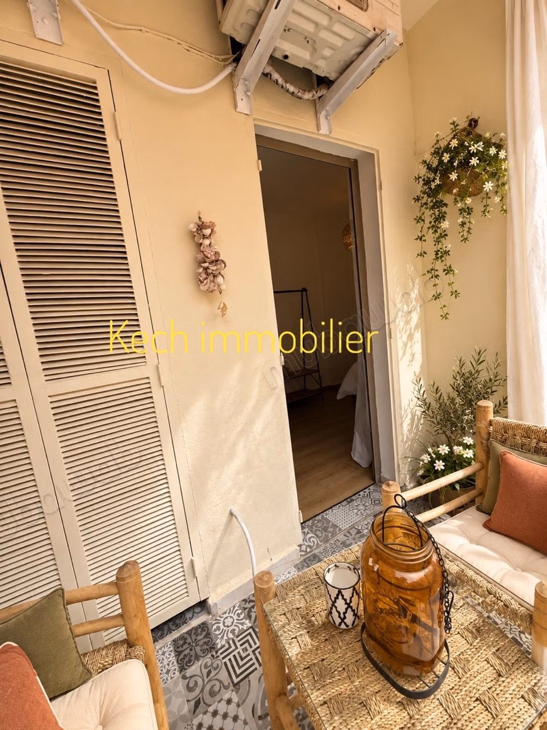 Joli appartement 2 chambres meublé location