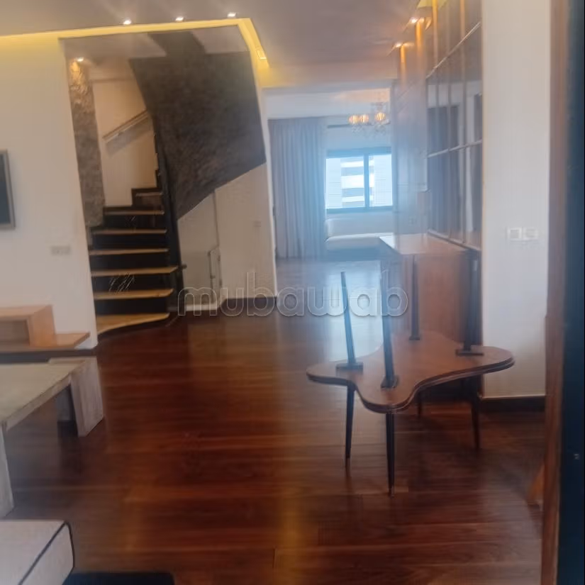 Appartement duplex meublé maarif location