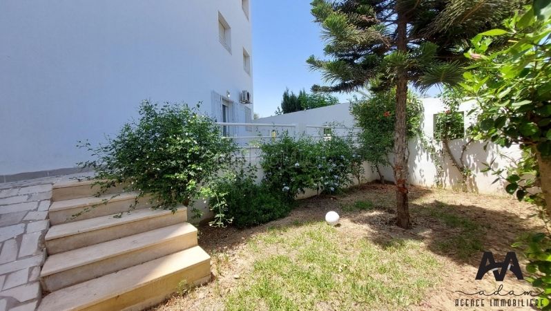Duplex S3 avec jardin à Mrezga, Hammamet