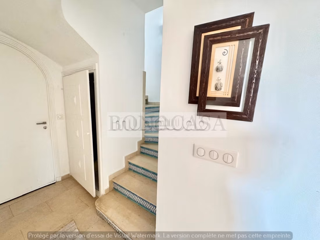 Duplex S2 arredato con vista mare in affitto a Gammarth