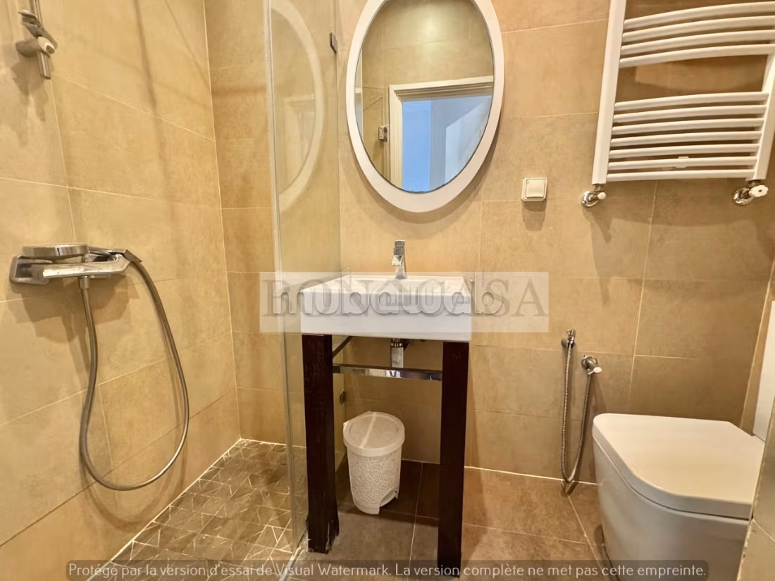 Duplex S2 arredato con vista mare in affitto a Gammarth