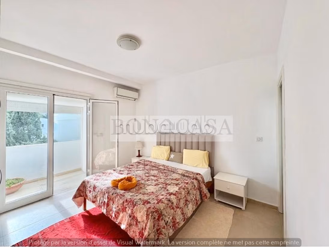 Duplex S2 arredato con vista mare in affitto a Gammarth