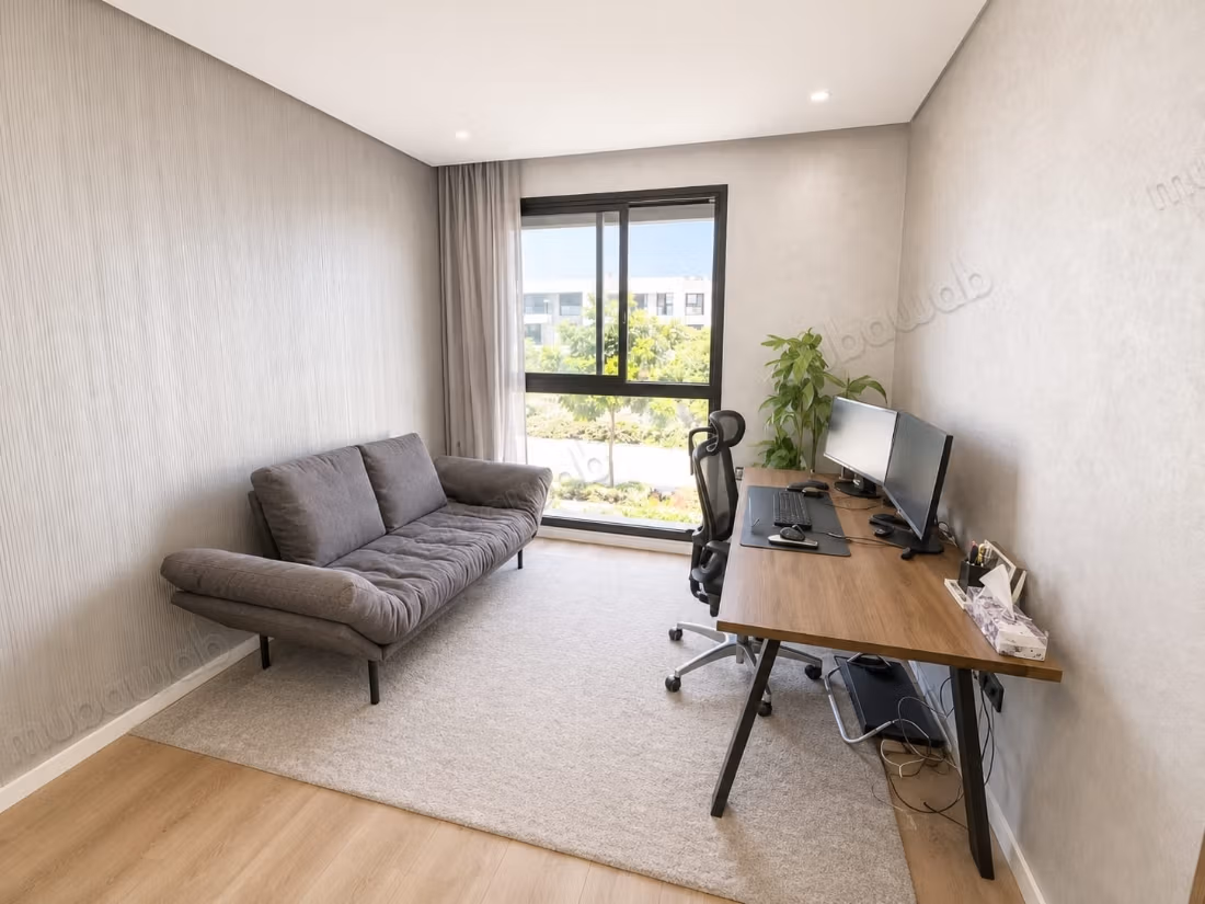 Affitta il tuo appartamento a Casablanca Finance City. 5 ampi locali. Arredato