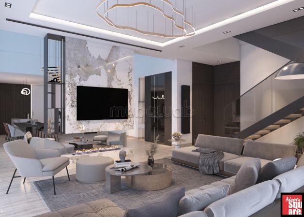 Somptueux duplex à vendre à Les Jardins de Carthage. Superficie 355 m²