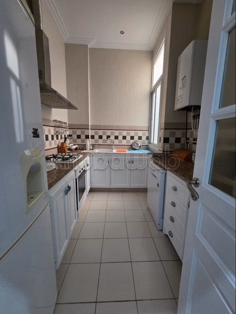 Un appartement S2 meublé à la marsa