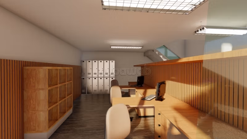 Bureau RDC cour 68m² face Tribunal