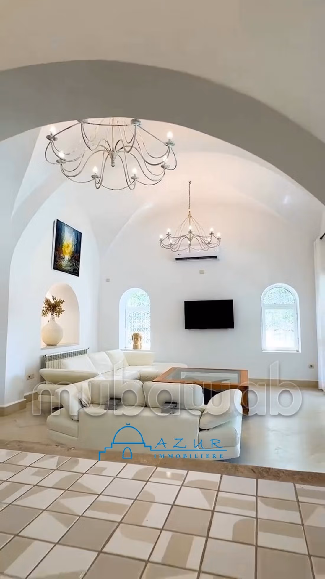 Villa à vendre au bord de la mer à hammamet nord