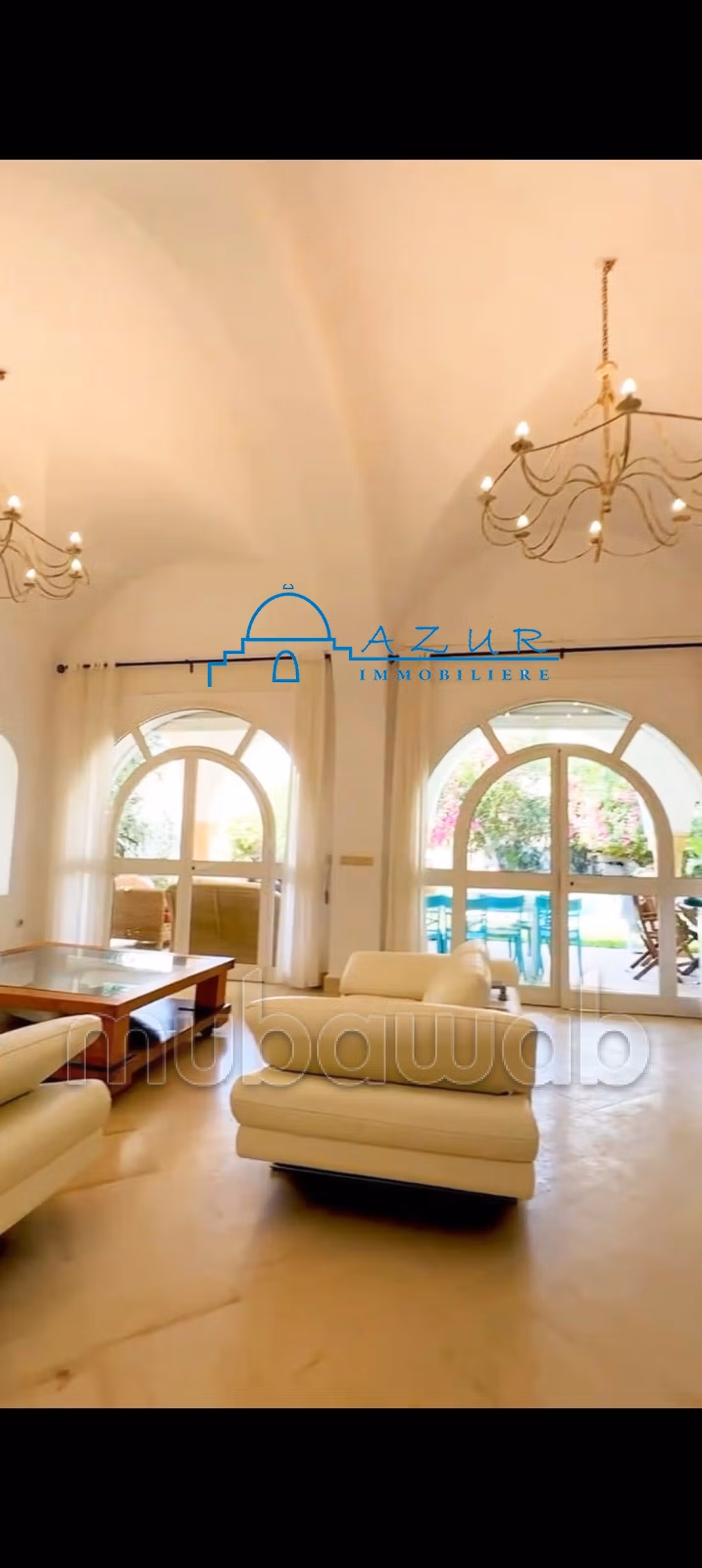 Villa à vendre au bord de la mer à hammamet nord