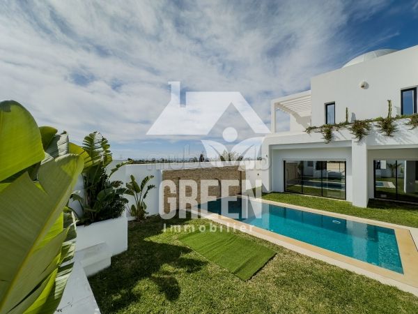 Magnifica villa in vendita a Hammamet Sud. 4 ampi locali. Porta blindata e riscaldamento