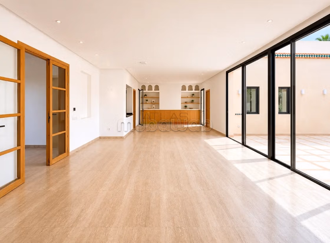 High-End Villa with Atlas Mountain View