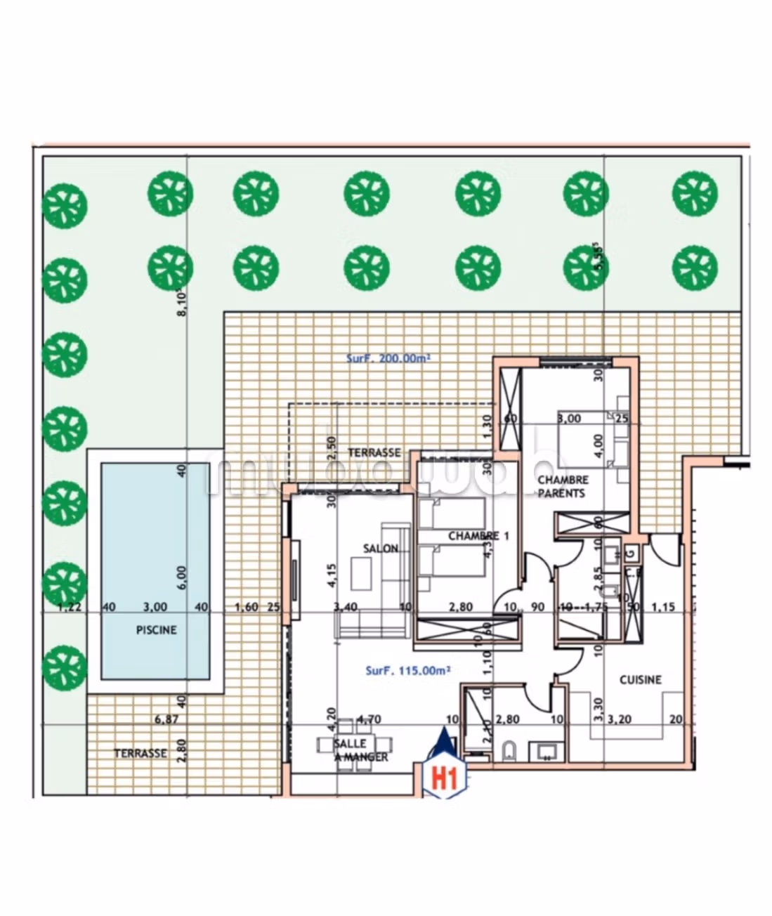 Appartements Neufs à Vendre Avec Piscine et Garage titré - Ansicht 3