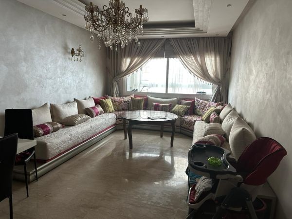 Piso en venta en Maârif. Dimensión 145 m². Aislamiento térmico y acústico, puerta de seguridad