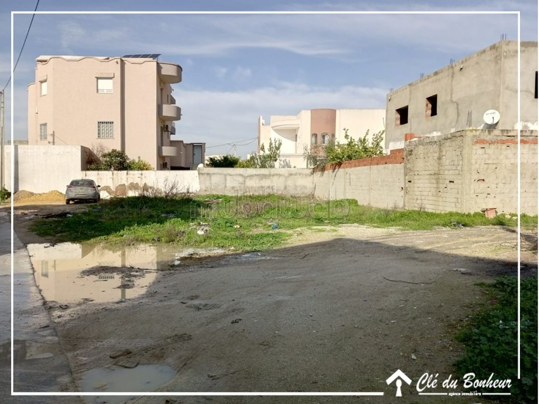 Terrain près Rond Point Sidi Amor Raoued