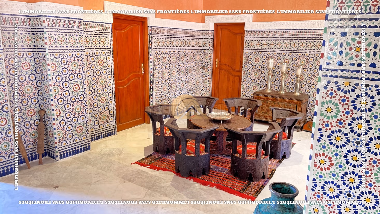 Villa residencial en venta en Targa, 1230 m², Marrakech