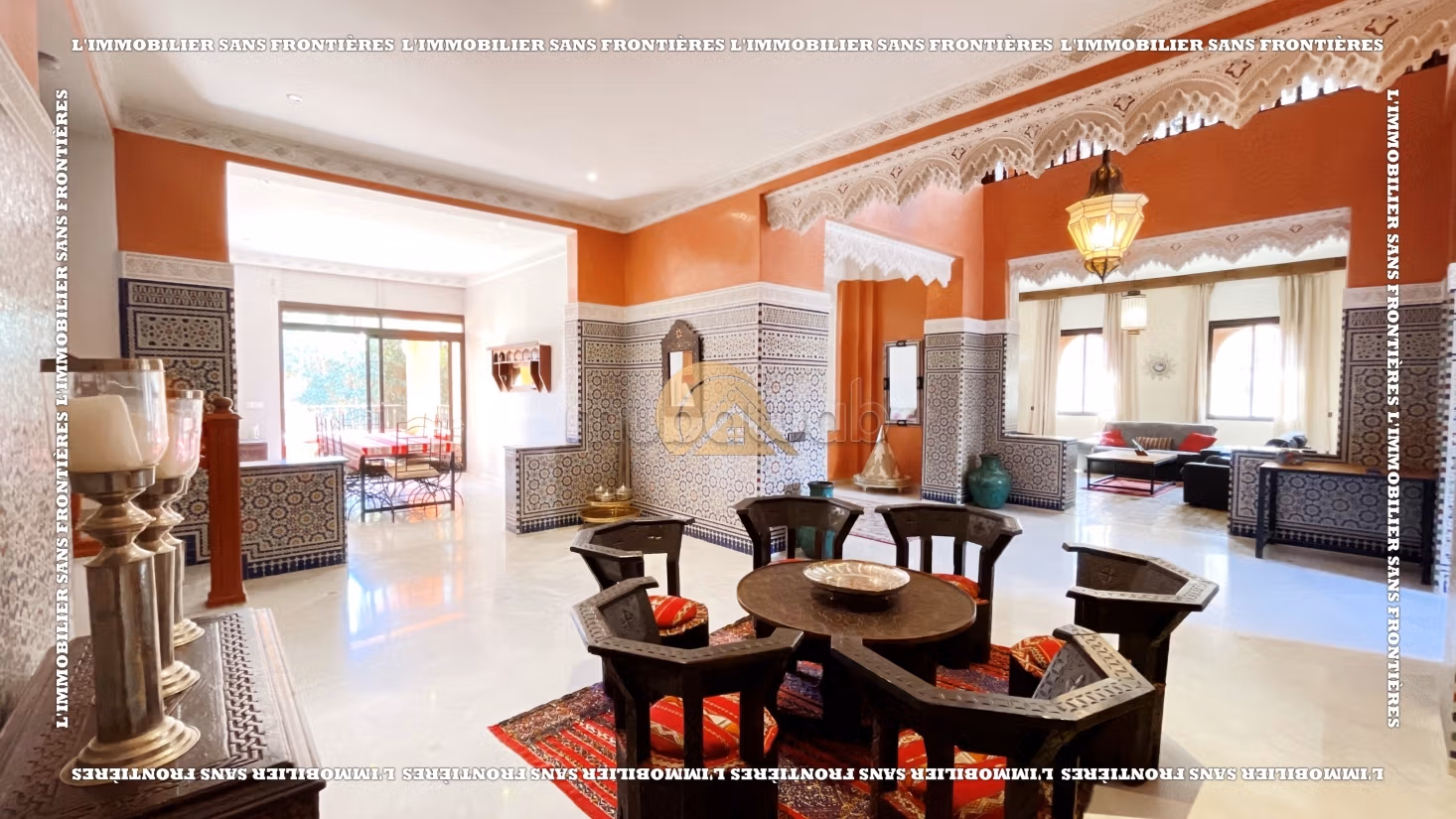 Villa residencial en venta en Targa, 1230 m², Marrakech
