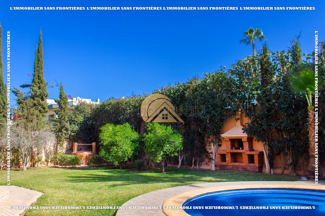 Villa residencial en venta en Targa, 1230 m², Marrakech