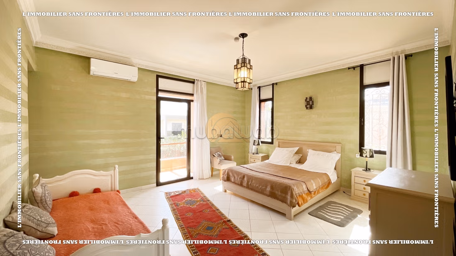 Villa residencial en venta en Targa, 1230 m², Marrakech