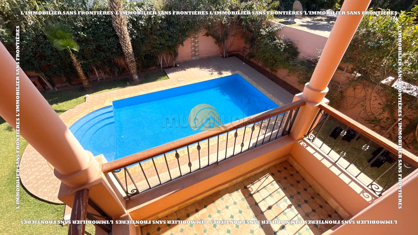Villa residencial en venta en Targa, 1230 m², Marrakech