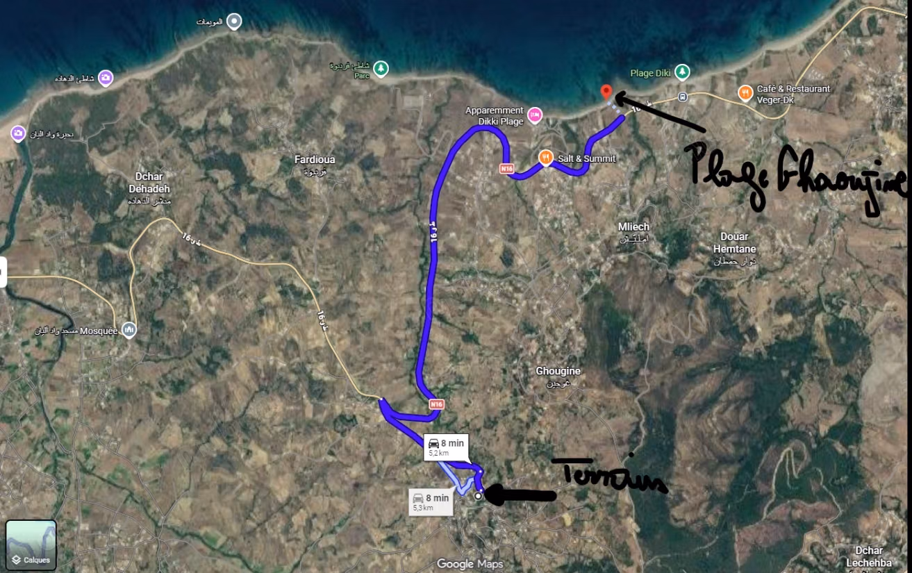 Land for sale. Large area 302 m²