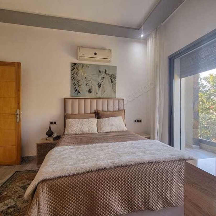 Splendid villa for sale in Hay Lalla Haya. 5 lovely rooms. Green areas, Parking spaces for cars