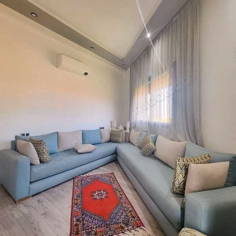 Splendid villa for sale in Hay Lalla Haya. 5 lovely rooms. Green areas, Parking spaces for cars