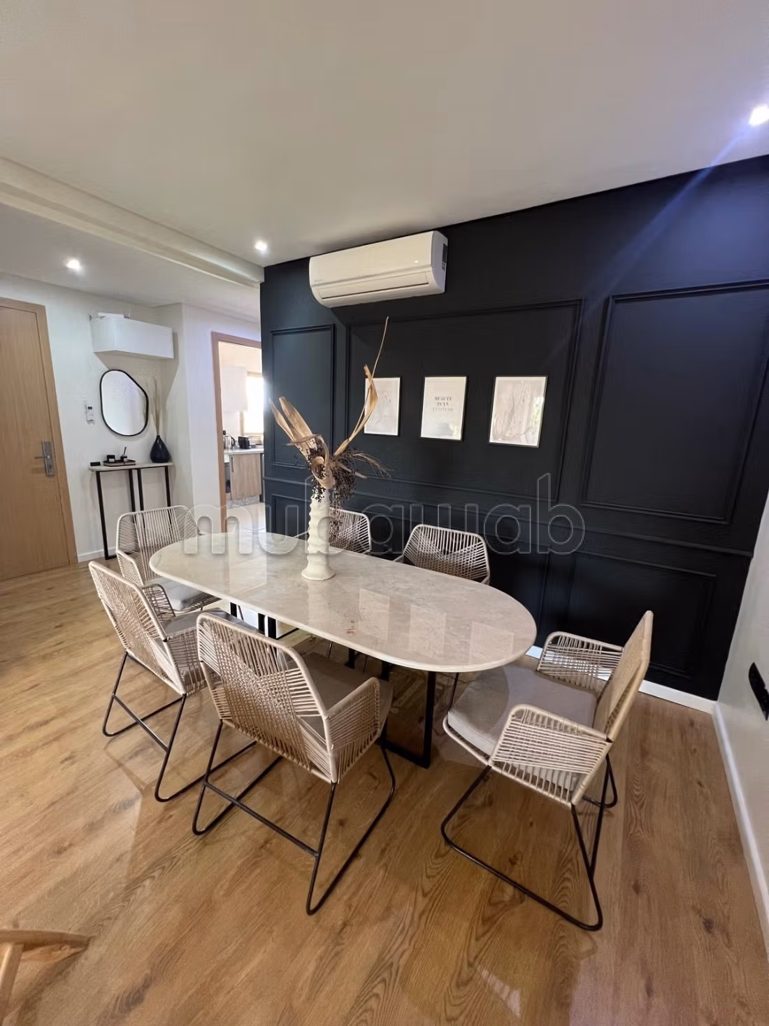 Apartment for rent in Agdal. 3 rooms. Fully furnished