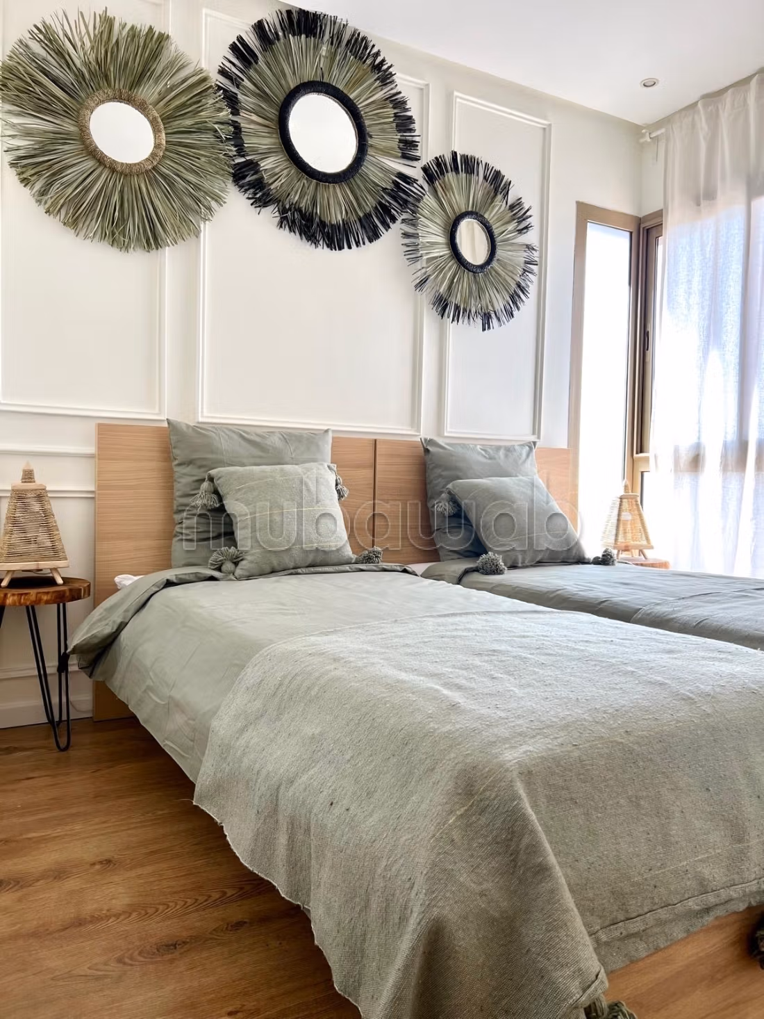 Apartment for rent in Agdal. 3 rooms. Fully furnished