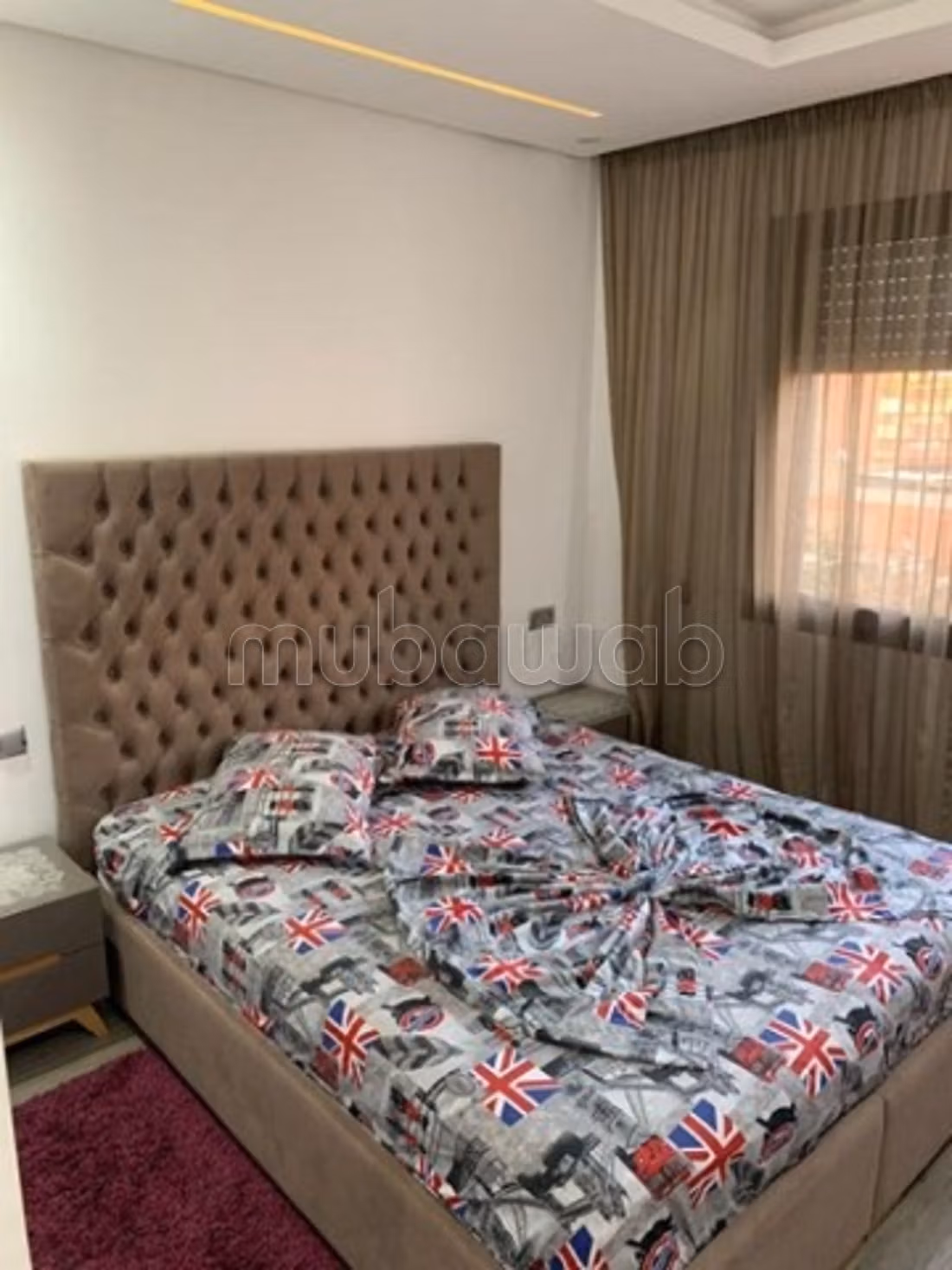 Location d'un appartement à Guéliz. 1 chambre. Ascenseur et terrasse
