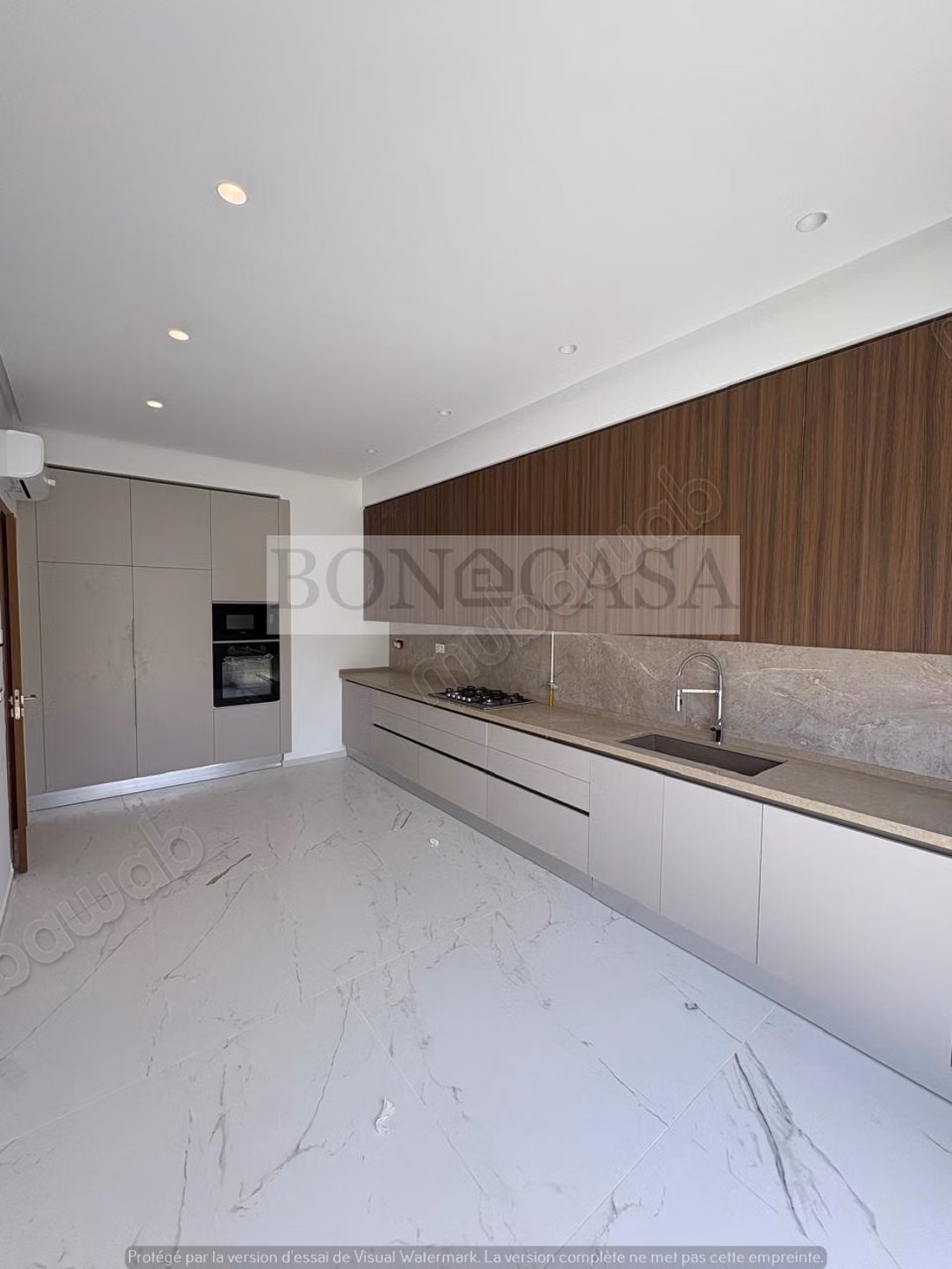 Villa S4 neuve vue mer piscine à louer à Gammarth