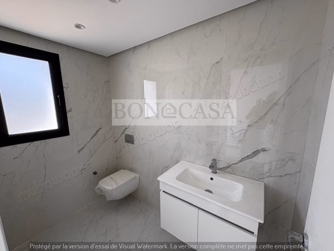 Villa S4 neuve vue mer piscine à louer à Gammarth