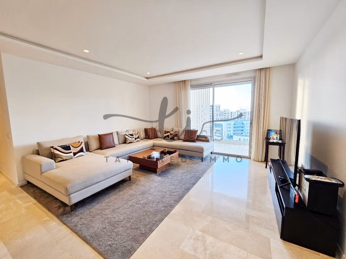 Appartement de 3 chambres meublé à louer à casa finance city — 2