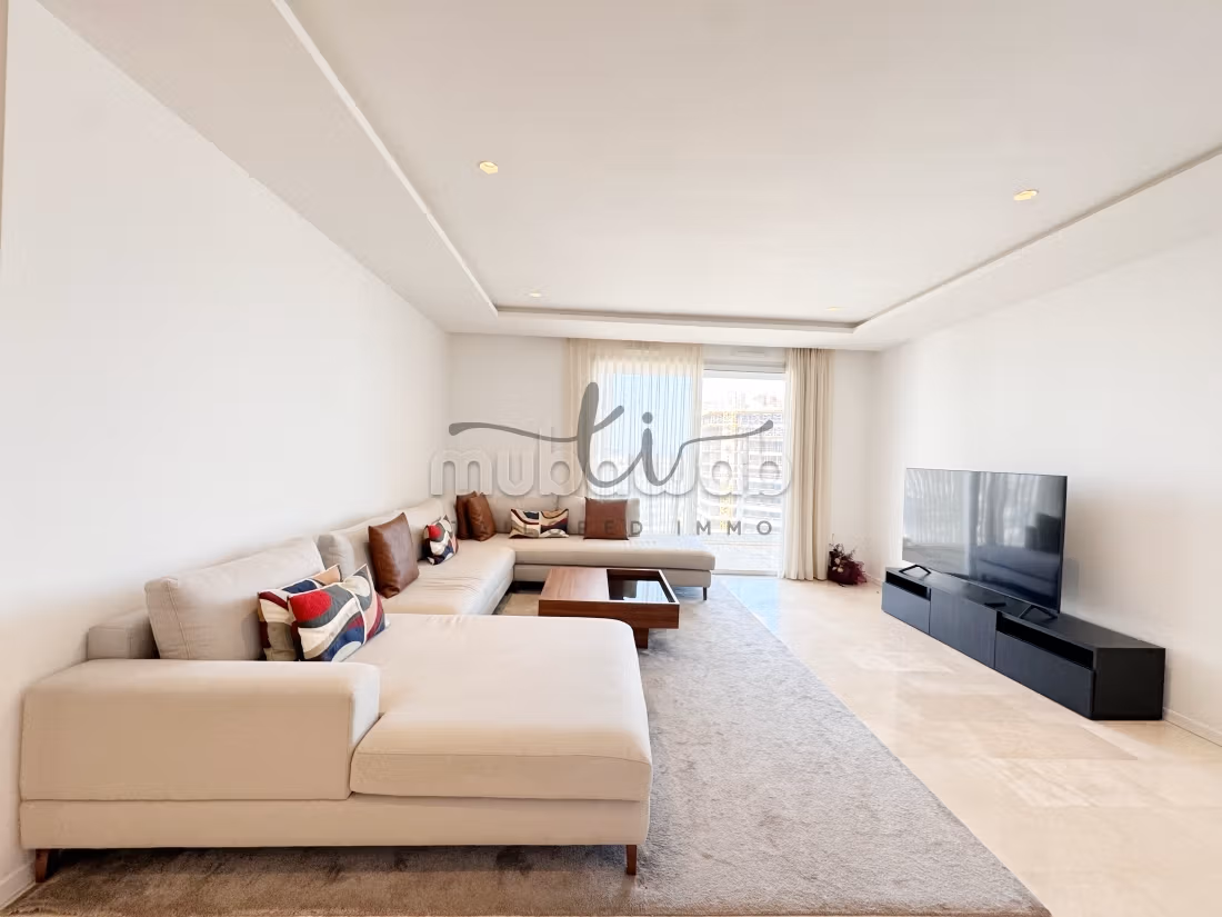 Appartement de 3 chambres meublé à louer à casa finance city — 3