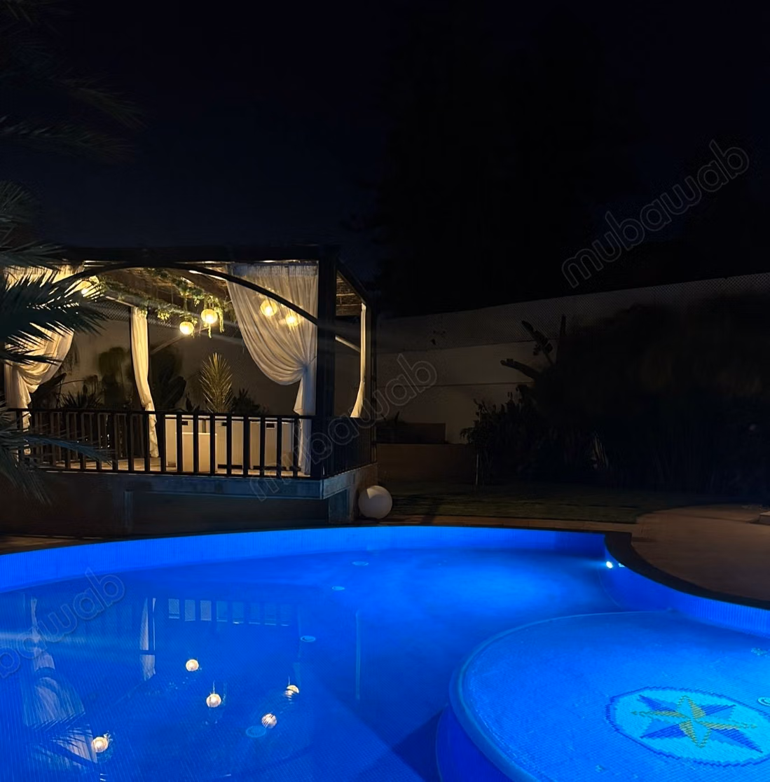 Beautiful villa for rent in Souissi. Dimension 2000 m². Ample storage space