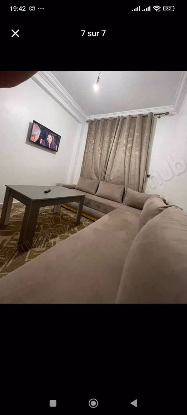 Appartement àlouer par nuit pour familles