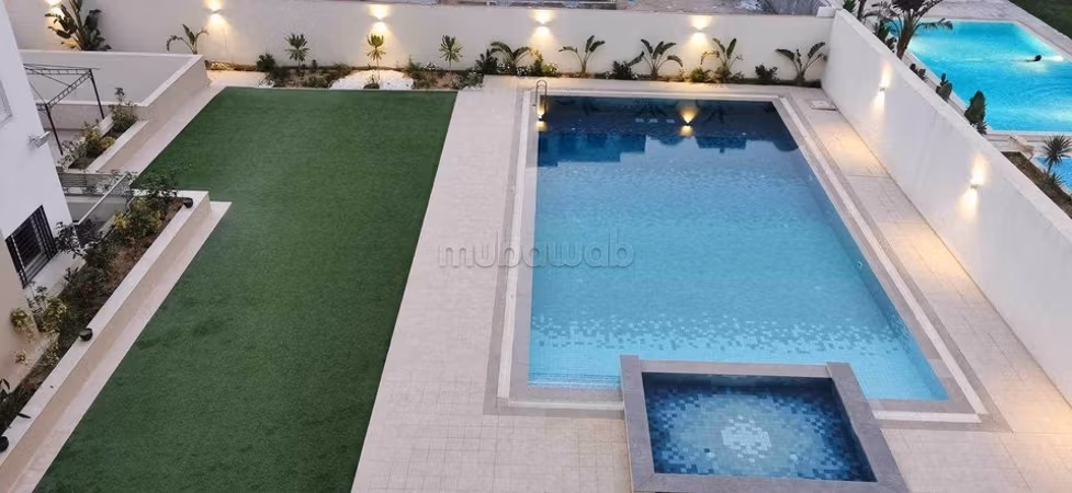 S1 dans une résidence avec piscine à AFH2 Mrezga